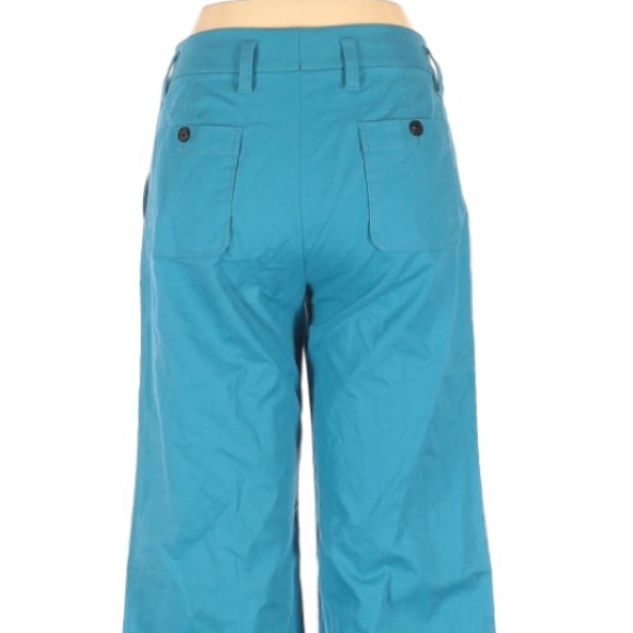 3.1 Phillip Lim Teal Wide Leg Pants Size 2 - Picture 3 of 3